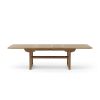 Sahara 106" Rectangular Double Extension Table