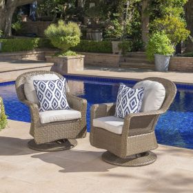 LIAM SWIVEL CLUB CHAIR (Set of 2) - as Pic