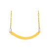 Heavy Duty Swing Seat Set Accessories Replacement Swings Slides Gyms Outdoor yellow