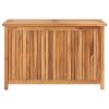 Patio Storage Box 35.4"x19.7"x22.8" Solid Wood Teak