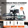 5 in 1 Heat Press Machine 12x15 in 30oz Tumbler Press T-Shirts Black+Green
