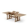 Sahara 106" Rectangular Double Extension Table