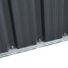 Outdoor Sheds 6FT x 8FT & Outdoor Storage Clearance, Metal Anti-Corrosion Utility Tool House with Lockable Door & Shutter Vents