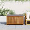 Outdoor Cushion Box 44.5"x19.7"x23.8" Solid Wood Acacia