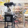 Kaitu Popcorn Machine with Cart â€“ 6oz Popper with Stainless-steel Kettle, Heated Warming Deck, and Old Maids Drawer,Black