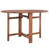 Patio Table 47.2"x27.6"x29.1" Solid Acacia Wood