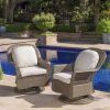 LIAM SWIVEL CLUB CHAIR (Set of 2) - as Pic