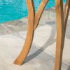 HERMOSA 31.5'' SQUARE WOOD TABLE