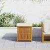 Outdoor Cushion Box 23.6"x19.7"x24" Solid Wood Acacia