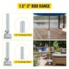 VEVOR Umbrella Base, 2 in 1 Heavy Duty Umbrella Stand, Aluminum Umbrella's Holder Stand with 6" x 6" Base