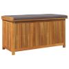 Outdoor Cushion Box 44.5"x19.7"x23.8" Solid Wood Acacia