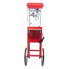 Popcorn Machine with Cart ‚Äì 6oz Popper with Stainless-steel Kettle, Heated Warming Deck, and Old Maids Drawer,Red