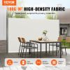 VEVOR Retractable Side Awning, 71''x 138'' Outdoor Privacy Screen, 180g Polyester Water-proof Retractable Patio Screen