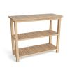 Towel Console Table (4-Wicker Baskets WIC-4720 optional)