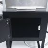 Kaitu Popcorn Machine with Cart â€“ 6oz Popper with Stainless-steel Kettle, Heated Warming Deck, and Old Maids Drawer,Black