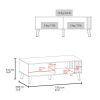 Barrville Coffee table, Living Room, Black/Light Oak