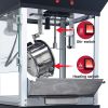 Kaitu Popcorn Machine with Cart â€“ 6oz Popper with Stainless-steel Kettle, Heated Warming Deck, and Old Maids Drawer,Black