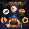 6.9ft Pumpkin Inflatable Halloween Decoration