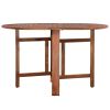 Patio Table 47.2"x27.6"x29.1" Solid Acacia Wood
