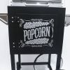 Kaitu Popcorn Machine with Cart â€“ 6oz Popper with Stainless-steel Kettle, Heated Warming Deck, and Old Maids Drawer,Black