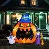 6.9ft Pumpkin Inflatable Halloween Decoration
