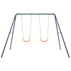 Swing Set with 2 Seats Steel
