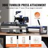5 in 1 Heat Press Machine 15x15 in 30oz Tumbler Press T-Shirts Black+Blue