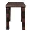 Bar Table Brown Gradient  ONLY table