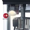 Kaitu Popcorn Machine with Cart â€“ 6oz Popper with Stainless-steel Kettle, Heated Warming Deck, and Old Maids Drawer,Black