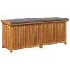 Outdoor Cushion Box 59.1"x19.7"x23.8" Solid Wood Acacia