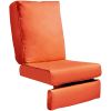 Indoor Outdoor Recliner Replacement Cushion;  Patio Furniture Chair Sofa Washable Cushion Deep Seat;  UV Protected;  Fade Protected and Water Spill Re