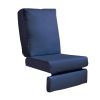Indoor Outdoor Recliner Replacement Cushion;  Patio Furniture Chair Sofa Washable Cushion Deep Seat;  UV Protected;  Fade Protected and Water Spill Re
