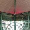 13x10 Outdoor Patio Gazebo Canopy Tent With Ventilated Double Roof And Mosquito net(Detachable Mesh Screen On All Sides); Suitable for Lawn;  Gar