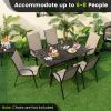 Cast Aluminum Outdoor Patio Dining Table