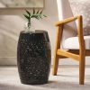 Modern Iron Outdoor Side Table