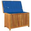 Outdoor Cushion Box 35.4"x19.7"x23.8" Solid Wood Acacia