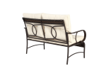 4 Piece Outdoor Patio Furniture Sets, Wicker Conversation Set for Porch Deck, Brown Rattan Sofa Chair with Cushion