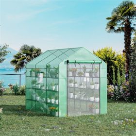 Mini Walk-in Greenhouse ( Amazon Shipping)(Prohibited by WalMart) (Color: as picture)