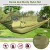 Camping Hammock with Net with 440 lb Capacity - Lightweight Camping Hammock Chair - Double or Single Size with Tree Strap and Included Carry Bag - Sui