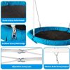 Metal Swing Stand With Saucer Outdoor Playground Metal Swing Set For Kids Outdoor Play Equipment