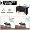16/32PCS solar outdoor light, spring camping outdoor light, outdoor LED step light, solar charging, suitable for balconies, terraces, stairs, fences