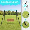 Swing Sets for Backyard, Outdoor Porch Swing Frame, Hammock Chair Stand Only, Max Load 550Lbs A-Frame Swing Stand, Swing Set for Patio, Playground