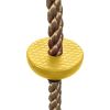 Climbing Rope Swing with Disc Swing Seat Set Rope Ladder for Kids Outdoor Tree Backyard Playground Swing