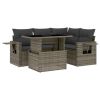 Garden Sofa Set Grey, Dark Grey