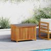 Outdoor Cushion Box 35.4"x19.7"x23.8" Solid Wood Acacia