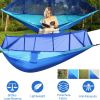 Camping Hammock with Net with 440 lb Capacity - Lightweight Camping Hammock Chair - Double or Single Size with Tree Strap and Included Carry Bag - Sui
