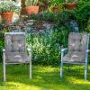 2Pcs/Set 1Pc Back Cushion and 1Pc Seat Cushion Rocking Chair Cushion Upper And Lower Back And Seat Sets