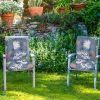 2Pcs/Set 1Pc Back Cushion and 1Pc Seat Cushion Rocking Chair Cushion Upper And Lower Back And Seat Sets