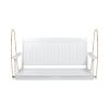 Outdoor  Modern Acacia Wood Porch Swing