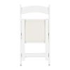 Upholstered folding chair, space saving, easy to carry, 4PCS, Dining room